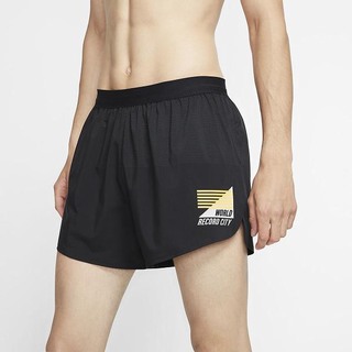 Pantaloni Scurti Nike AeroSwift Berlin Running Dama Negrii | SRFM-64271